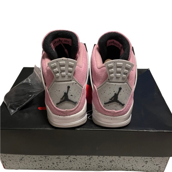 Jordan Air 4 Retro ORCHID/NEUTRAL GREY-BLACK WMS 5.5 Men’s 4 - Picture 6 of 10